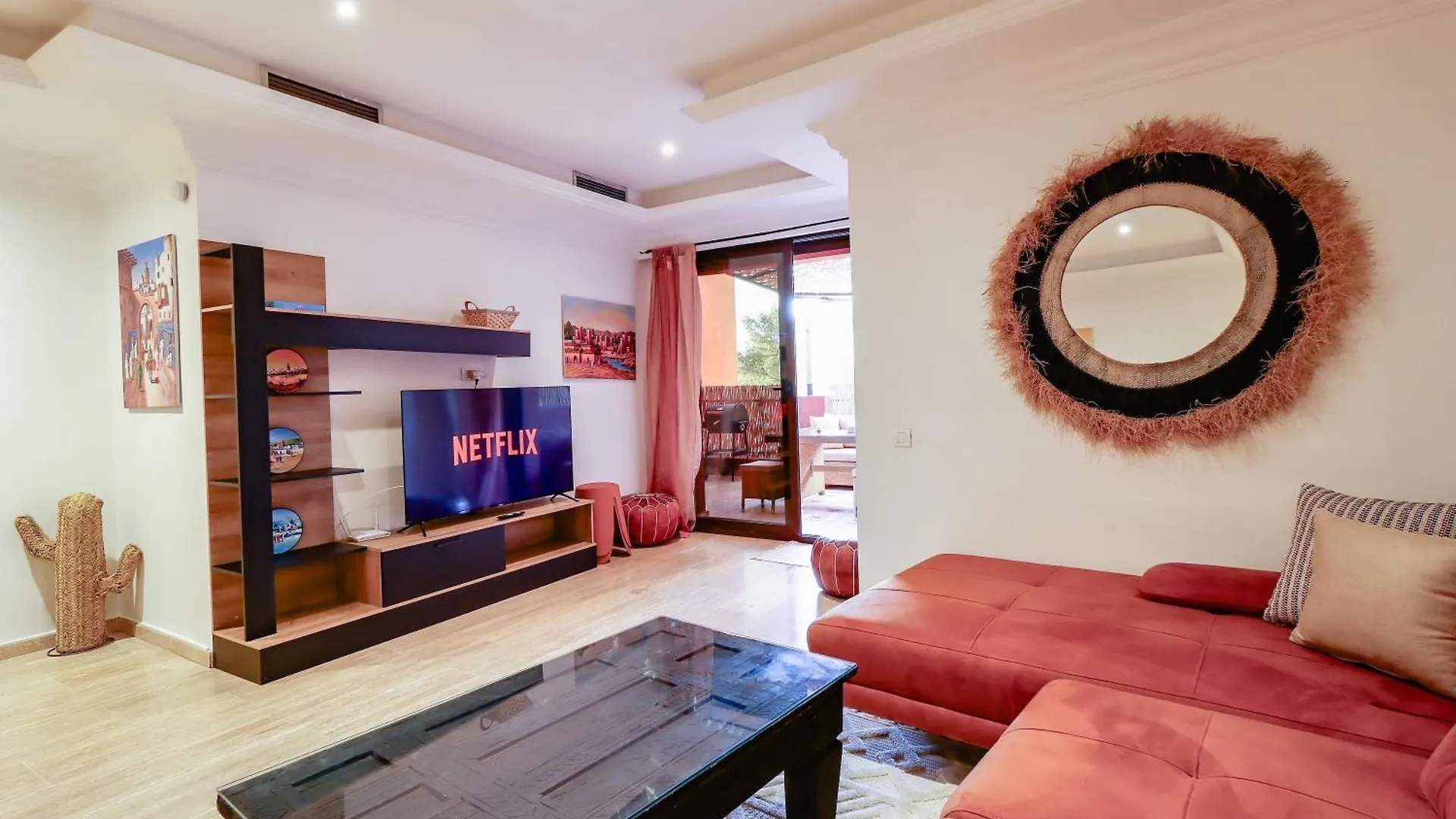 La Kasbah - 2Bdr- Parking - Wifi - Terrasse Apartment Marrakesh