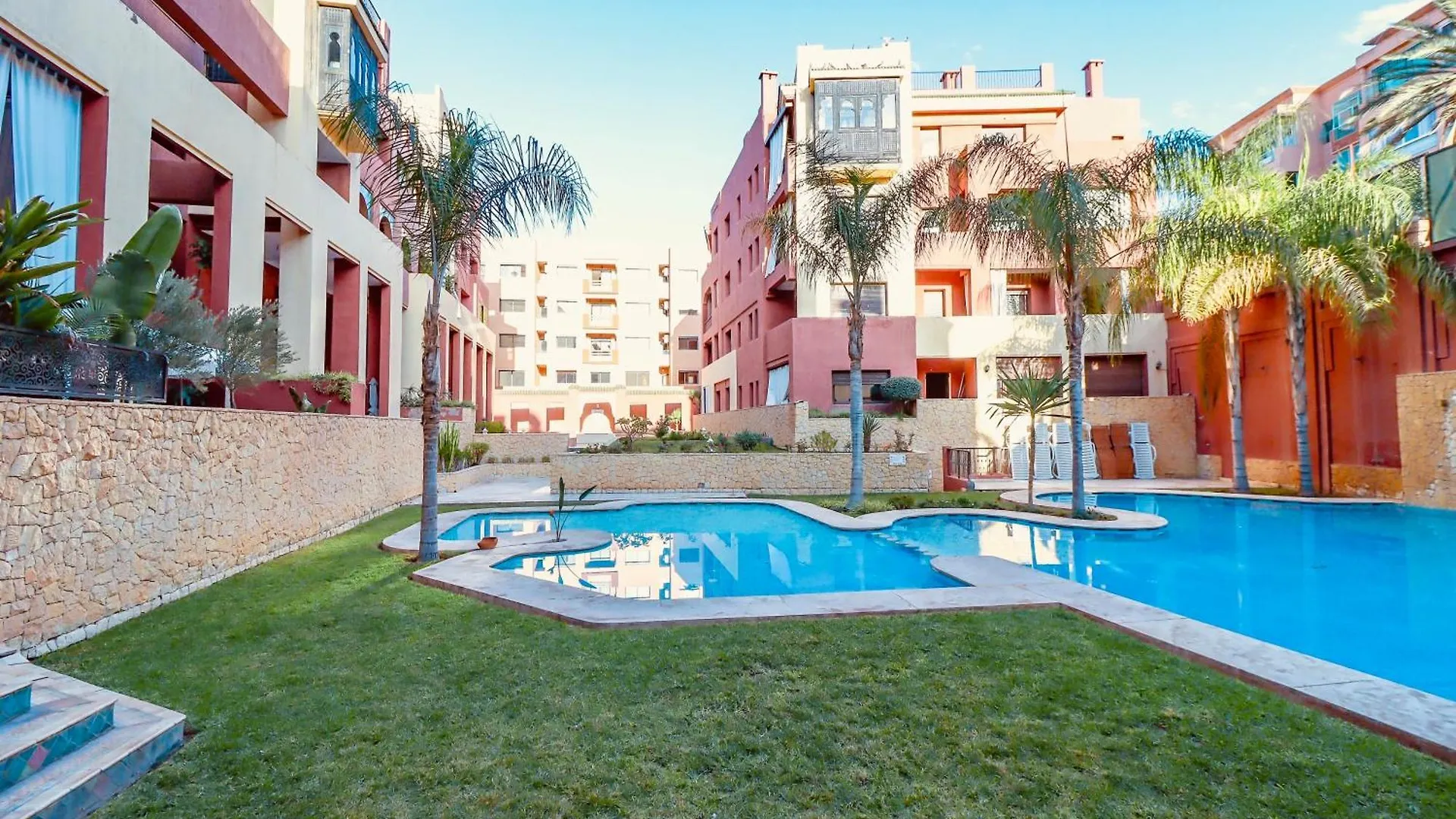 La Kasbah - 2Bdr- Parking - Wifi - Terrasse Apartment Marrakesh