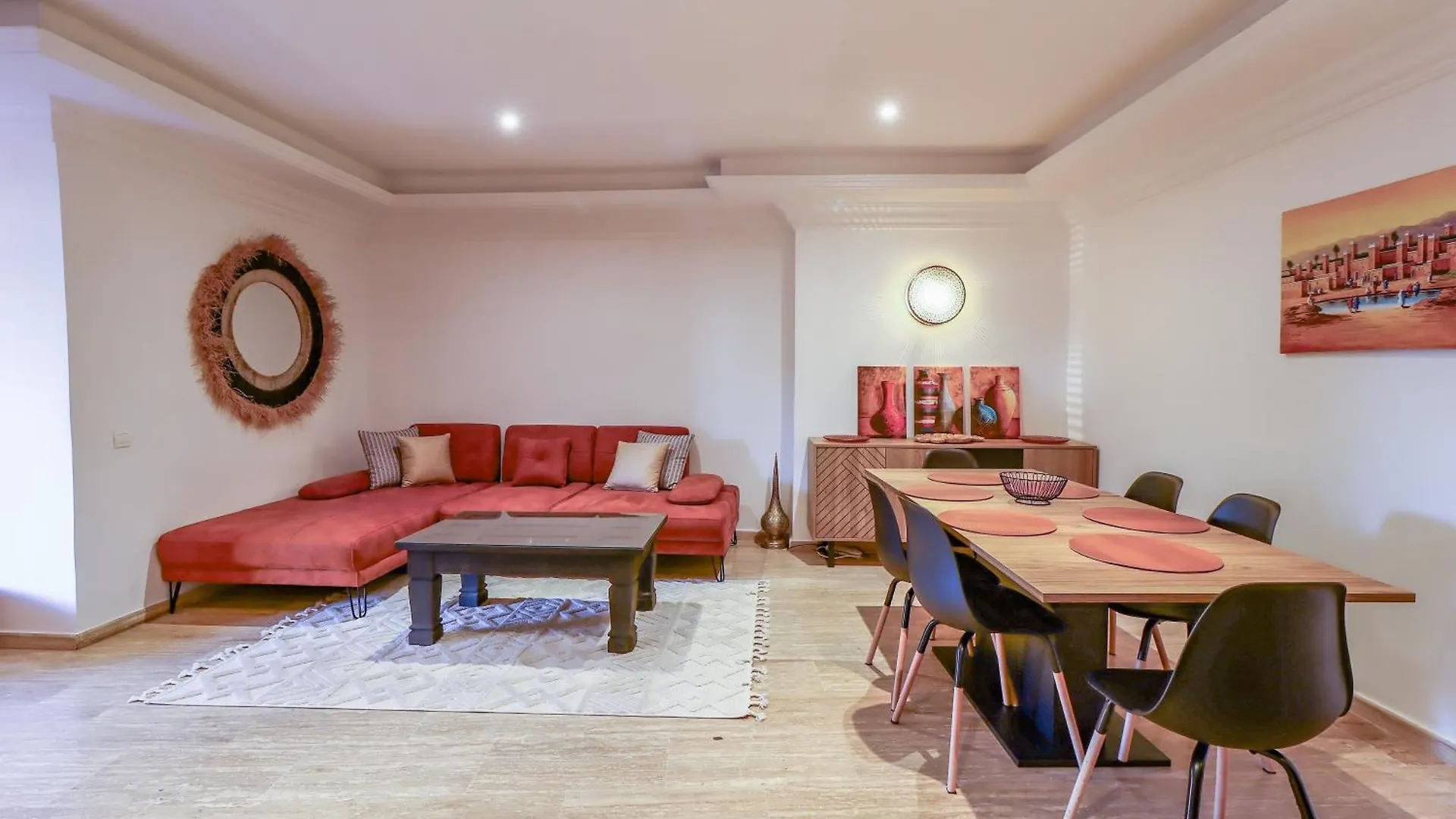 La Kasbah - 2Bdr- Parking - Wifi - Terrasse Appartement Marrakesh